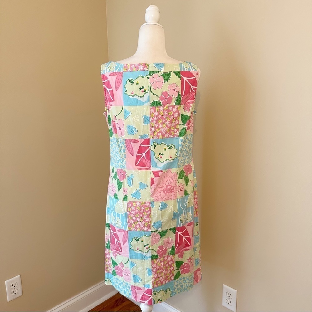 Match Patchwork Island Time Sleeveless Shift Dres… - image 3